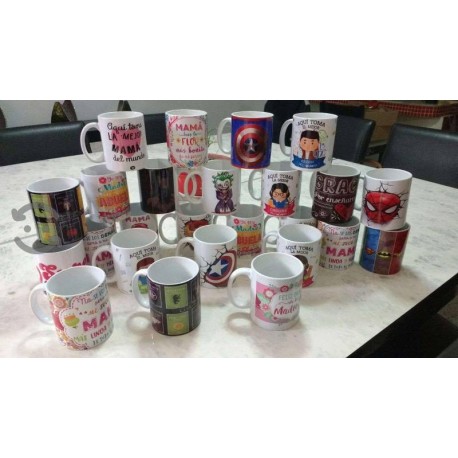 TAZAS PERSONALIZADAS 24 PIEZAS
