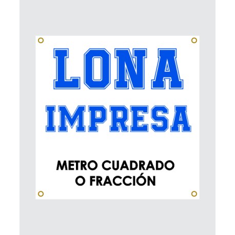 LONAS PUBLICITARIAS M2