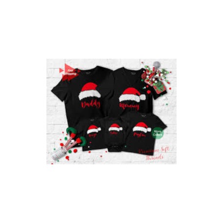 20 PLAYERAS NAVIDEÑAS PERSONALIZADAS COLOR