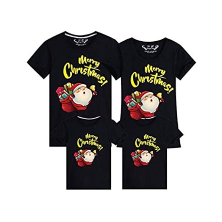 5 PLAYERAS NAVIDEÑAS PERSONALIZADAS COLOR