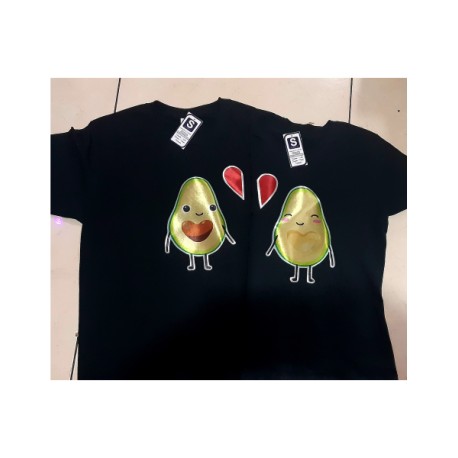 PLAYERA PAREJAS AGUACATES