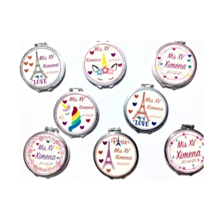 Espejos Personalizados 25 PZAS